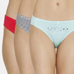 Zivame Women Hipster Multicolor Panty  (Pack of 3)