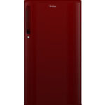 Haier 190 L Direct Cool Single Door 2 Star Refrigerator  (Burgundy Red, HED-19TBR)