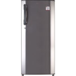 LG 270 L Direct Cool Single Door 3 Star Refrigerator  (Shiny Steel, GL-B281BPZX)