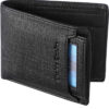 Men Formal, Casual Black Artificial Leather Wallet  (8 Card Slots)