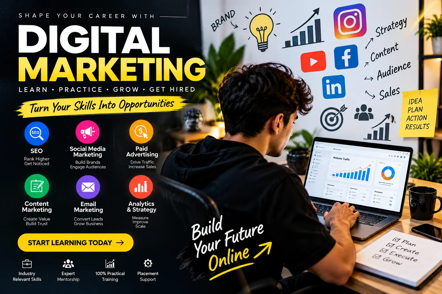 Best Digital Marketing Institute in Dwarka